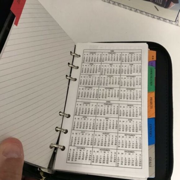 NEW!! Vintage KOYAL DOBAN Personal Organizer w/ Original Box - Picture 8 of 12